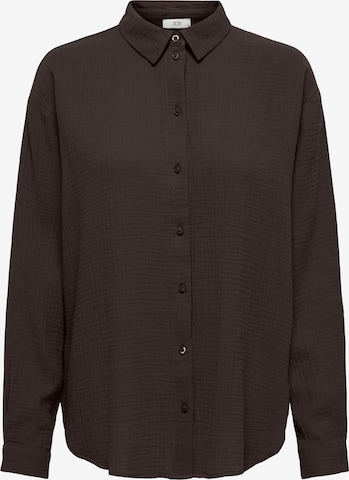 JDY Blouse 'JDYTHEIS' in Brown: front