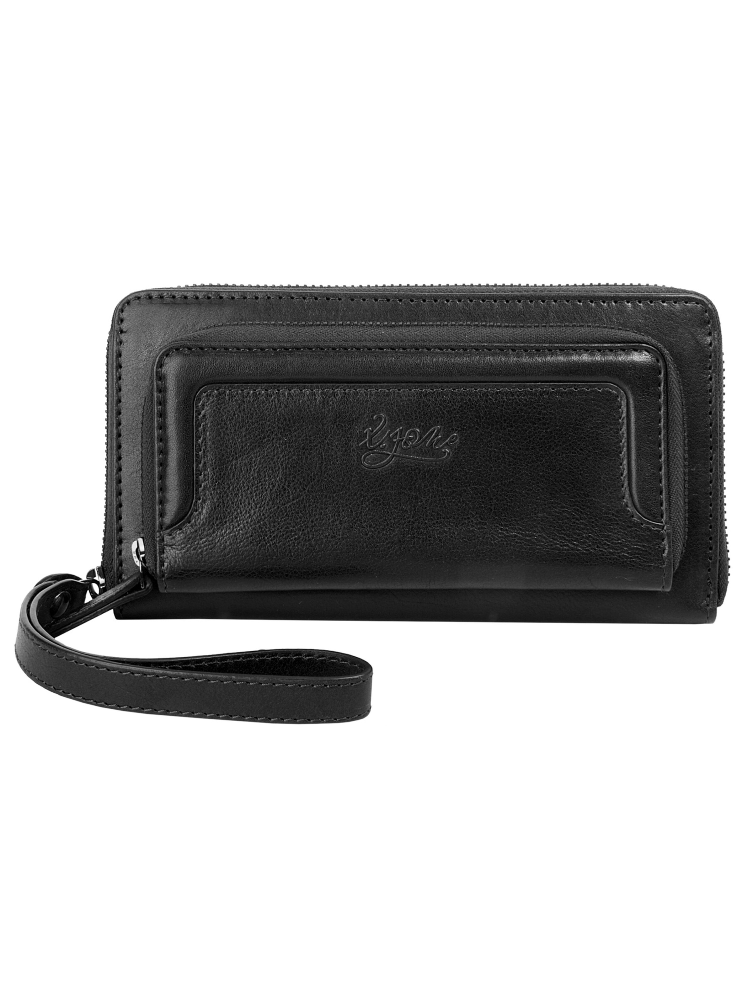 X-ZONE Wallet 'X-ZONE Geldbörse' in Black: front