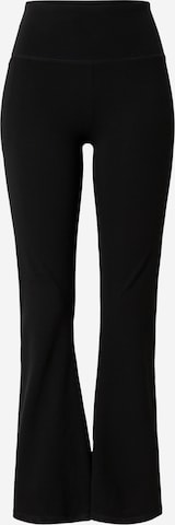 HOLLISTER Flared Leggings in Black: front