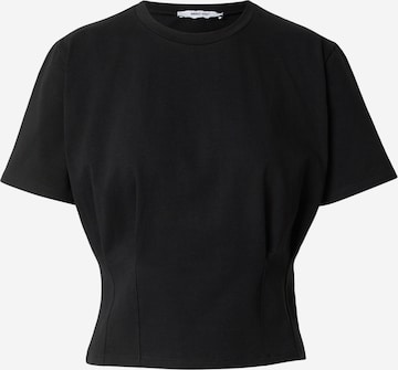 T-shirt 'Heather' ABOUT YOU en noir : devant