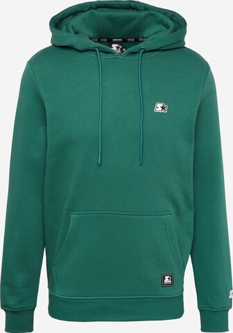 Starter Black Label Sweatshirt 'Essential' in Green: front