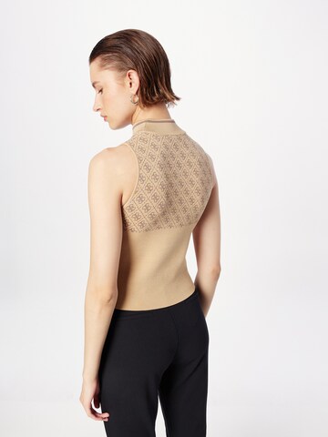 GUESS Knitted Top 'LISE' in Brown