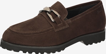 Chaussure basse SIOUX en marron : devant