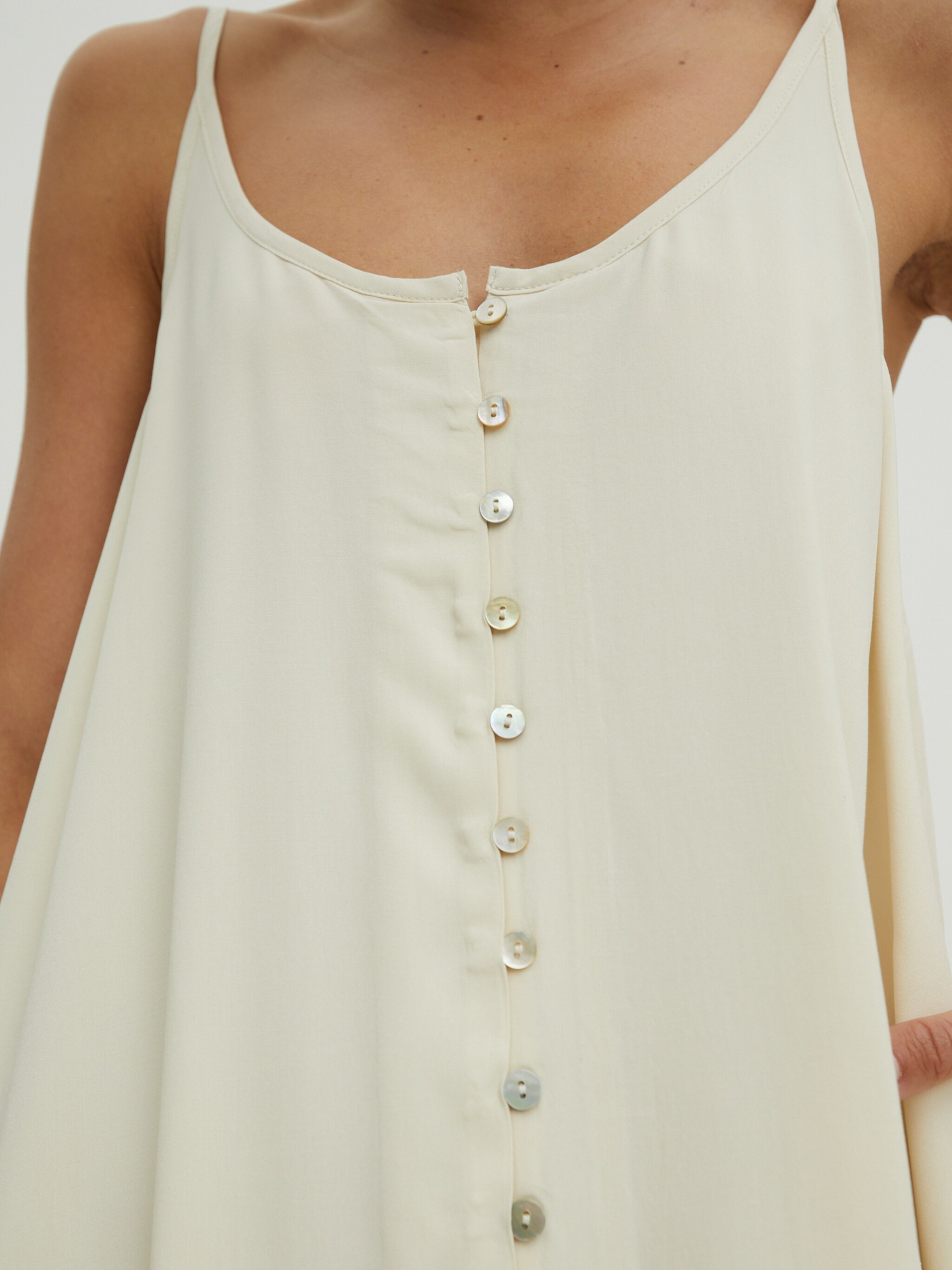 EDITED Producten Zomerjurk 'Dayana' Beige