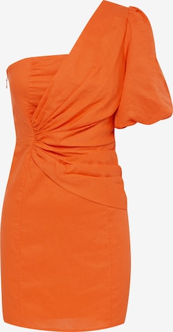 BWLDR - Vestido de cocktail 'NICO' em laranja: frente