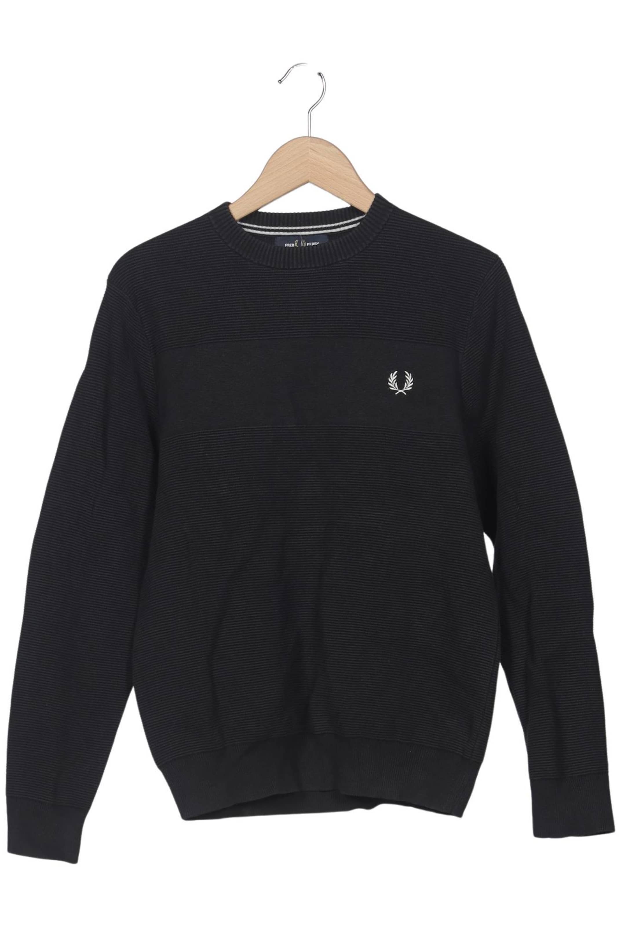 Fred Perry Sweater & Cardigan in M in Black: front