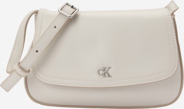 Sac à bandoulière Calvin Klein en blanc : devant