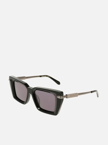 FERRAGAMO Sunglasses in Black: front