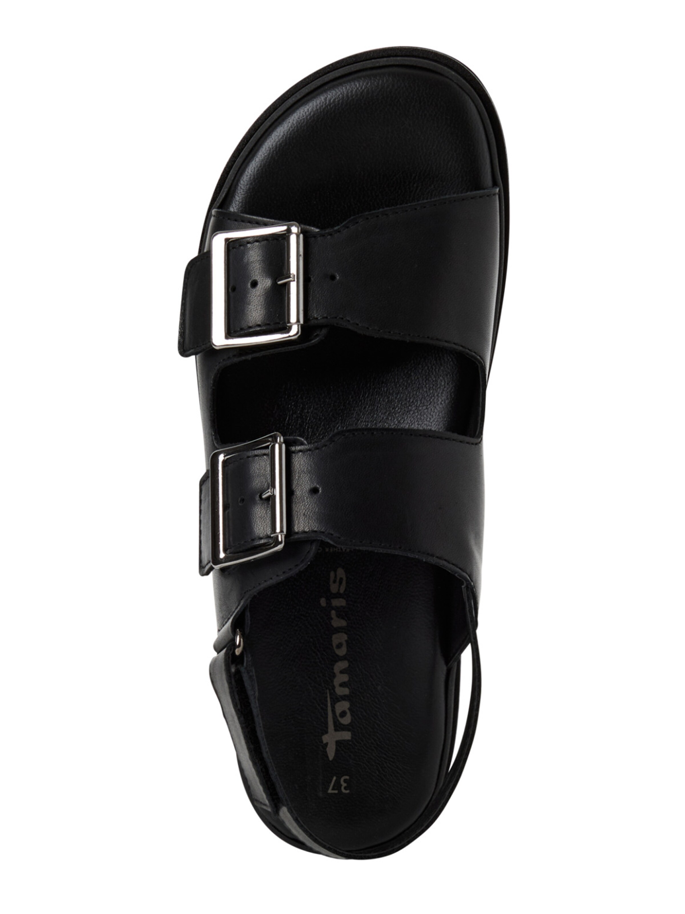 Sandales Tamaris en noir