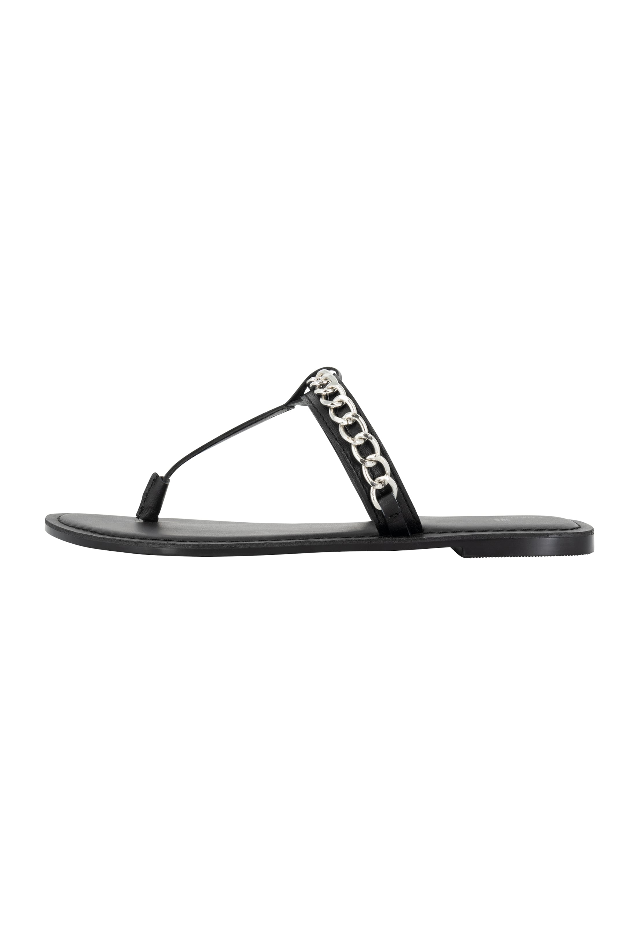 DreiMaster Vintage T-bar sandals 'Boline' in Black: front