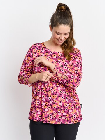 Pont Neuf Bluse 'Melly' i pink: forside