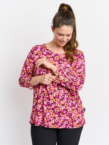 Pont Neuf Blouse 'Melly' in Roze: voorkant