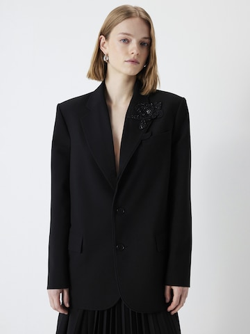 Blazer Ipekyol en noir : devant