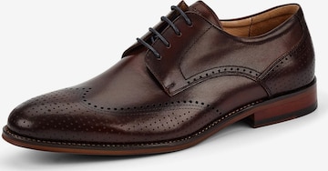 Digel Lace-Up Shoes in Brown: front