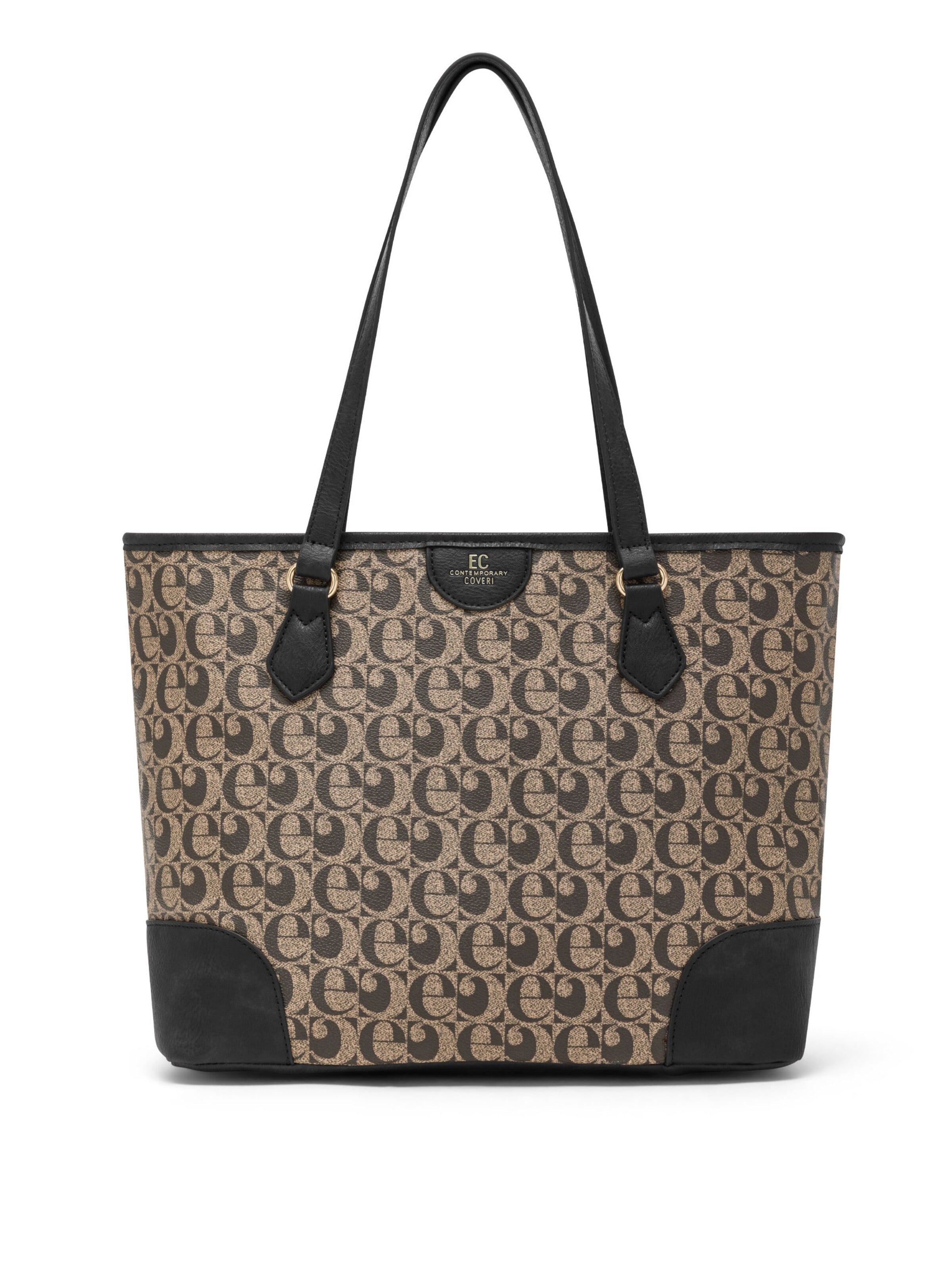 Enrico Coveri - Shopper 'Marigny 1' em preto: frente