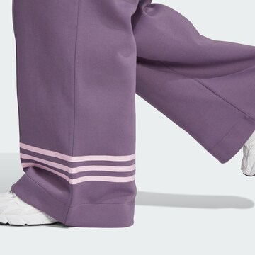 ADIDAS ORIGINALS Wide Leg Hose 'Adicolor Neuclassics' in Lila