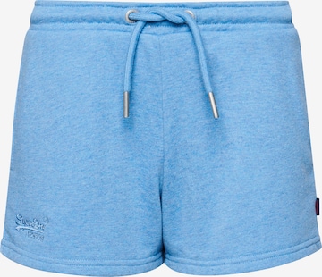 Superdry Regular Hose in Blau: predná strana