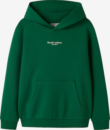 NAME IT Sweatshirt 'NKMBRODY' i grön: framsida