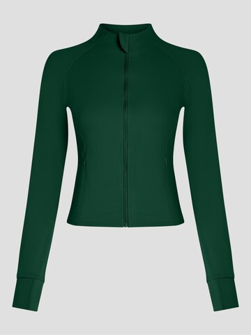YO-GAYA Athletic Jacket in Green: front