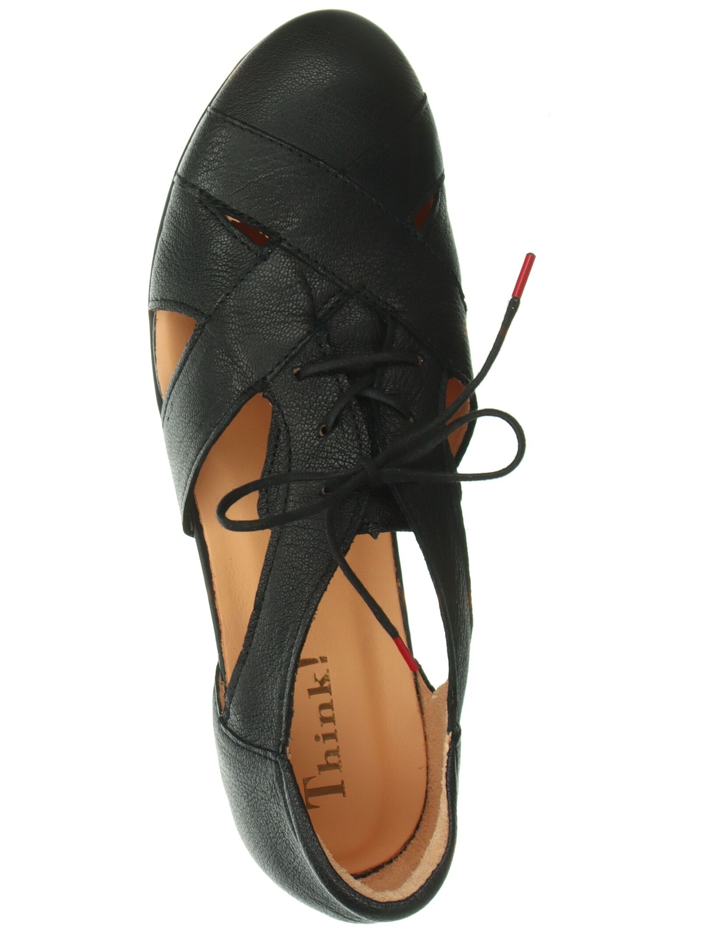 THINK! Schnürschuh in Schwarz