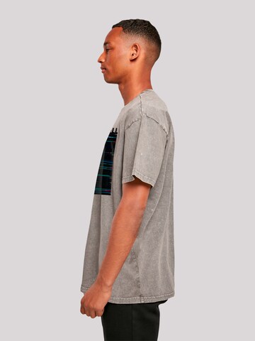 F4NT4STIC Shirt 'Heroes of Childhood' in Grijs