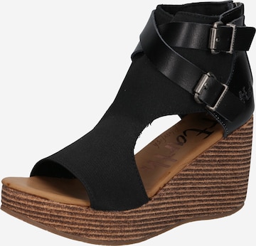 Blowfish Malibu Sandals 'PERRY' in Black: front