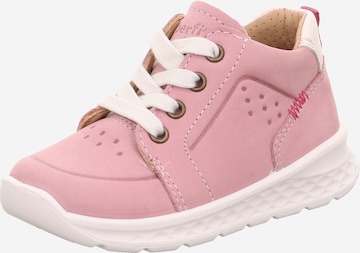SUPERFIT - Zapatos primeros pasos 'Breeze' en rosa: frente