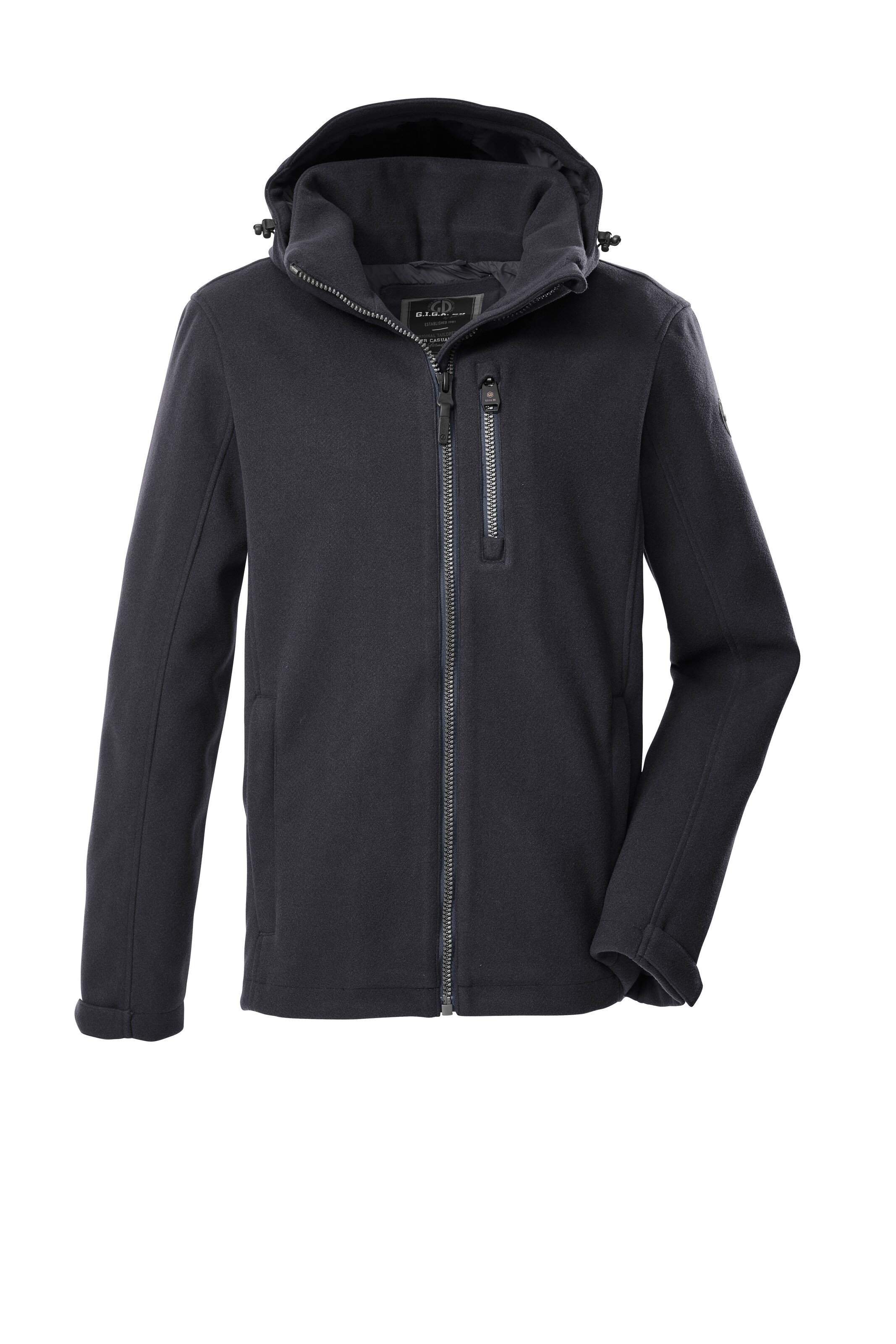 G.I.G.A. DX by killtec Between-Season Jacket in Black: front