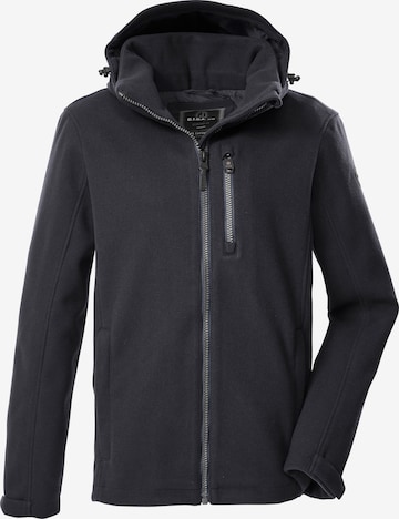 G.I.G.A. DX by killtec Between-Season Jacket in Black: front