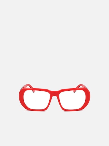 MONCLER Sonnenbrille‌‌‌‌‌‌‌‌ in Rot