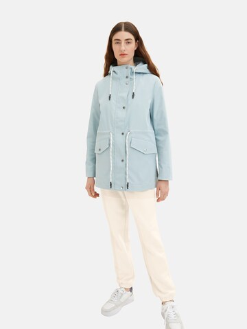 TOM TAILOR Between-Seasons Parka in Blue