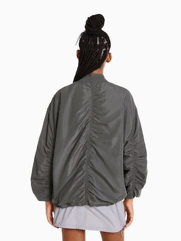 Bershka Between-season jacket in Grey