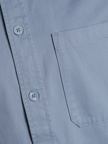 JACK & JONES Rovný strih Košeľa 'COLLECTIVE' - Modrá