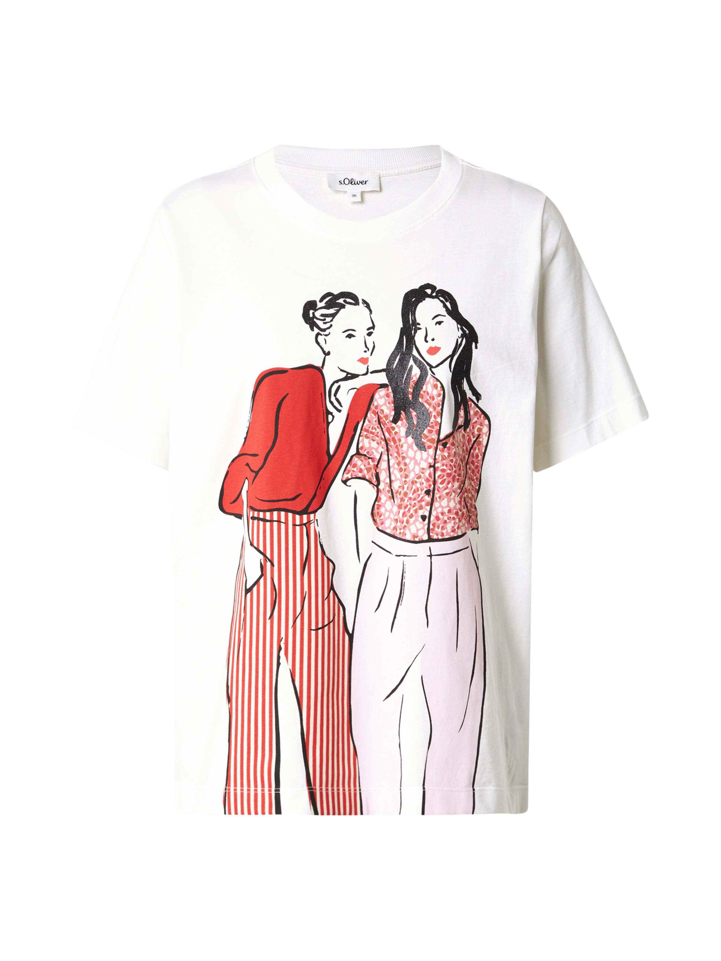 s.Oliver Shirts i beige: forside