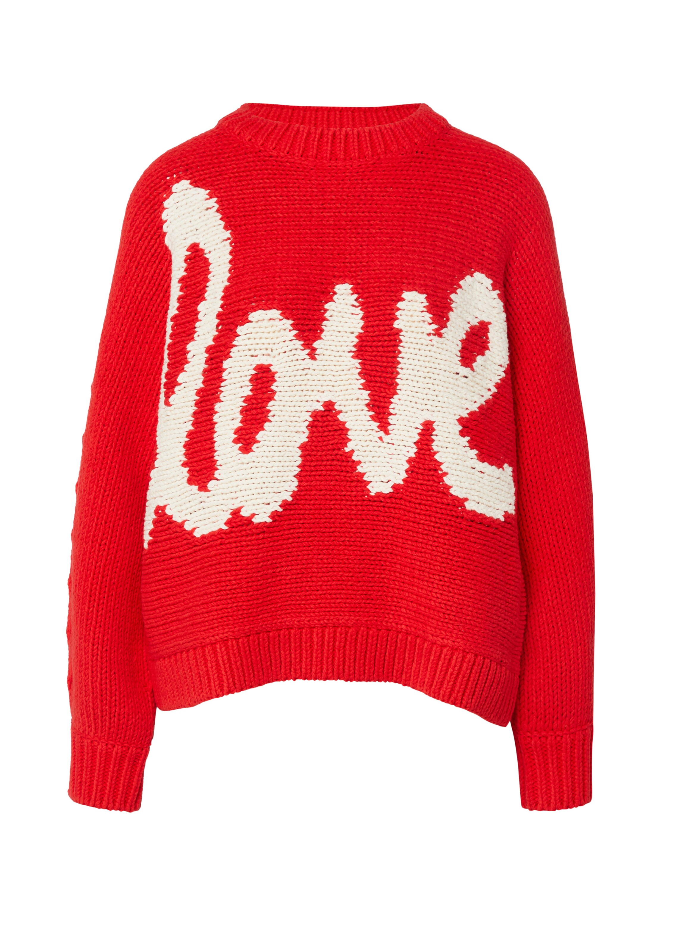 COMMA Sweater in Red: front
