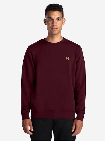 A-dam Sweatshirt in Rood: voorkant