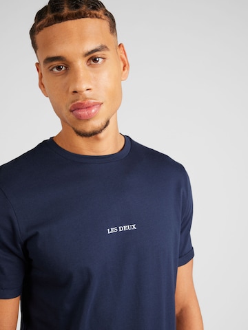 T-Shirt 'Lens' Les Deux en bleu