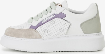 CAFè NOIR Platform trainers in Mixed colours: front