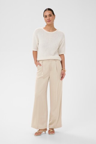 Kaffe Regular Trousers 'KARory' in Beige
