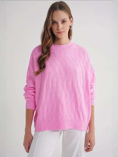 MixRay Pulover 'Pullover' v velikosti S-M  | svetlo roza barva, Prikaz izdelka