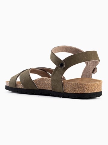Bayton Strap sandal in Green