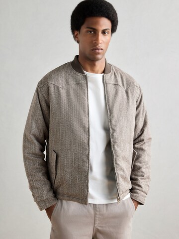 SCOTCH & SODA - Casaco meia-estação em castanho: frente