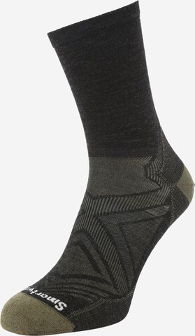 Smartwool Athletic Socks in Grey: front