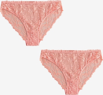 Slip Next en orange : devant