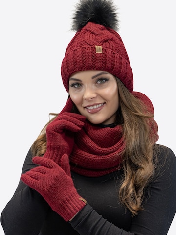 Vivisence Tunnelsjaal '7103' in Rood