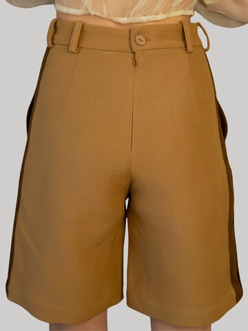 INNA.Trachten Regular Trachtenhose in Braun