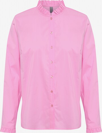 CULTURE Blouse 'Antoinett' in Roze: voorkant