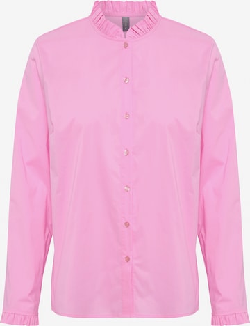 CULTURE Blouse 'Antoinett' in Pink: front