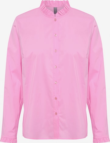 CULTURE Blouse 'Antoinett' in Roze: voorkant