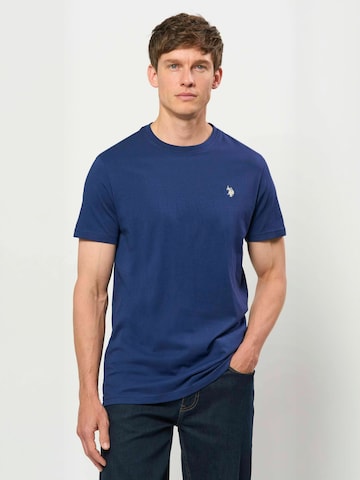 U.S. POLO ASSN. Regular fit Overhemd ' UMArjun ' in Blauw: voorkant